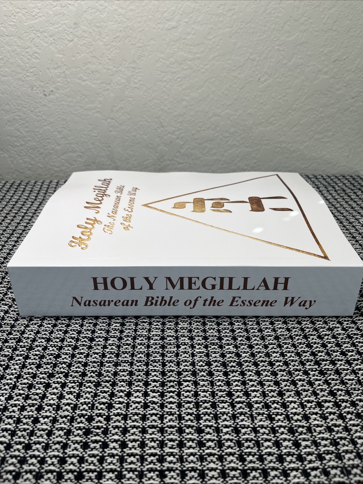 holy megillah, the nasarean bible of the essene way,Large Reprint 8.5*11.5”, PB
