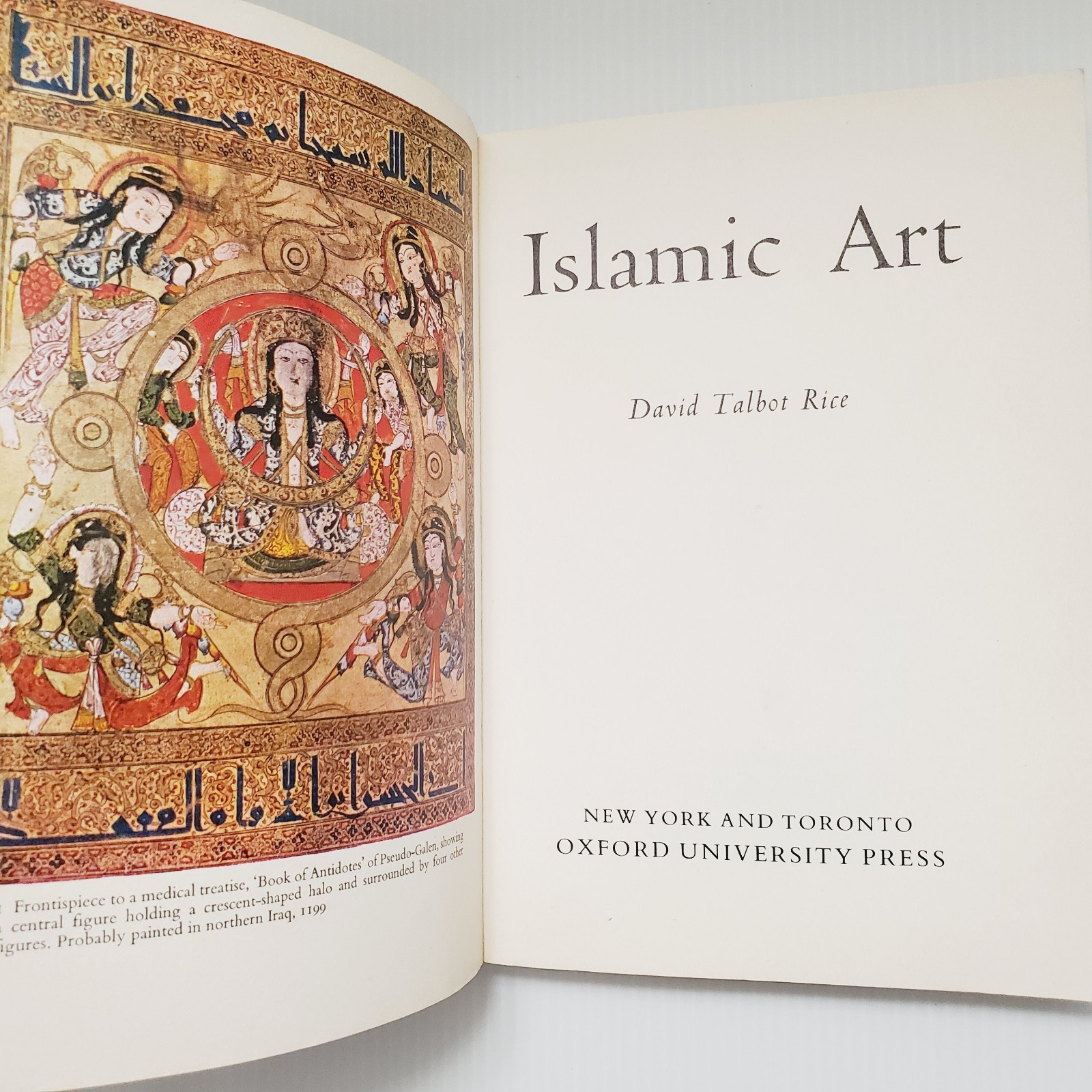 Islamic Art Book By David Talbot Rice Paperback History Fine Arts Vintage