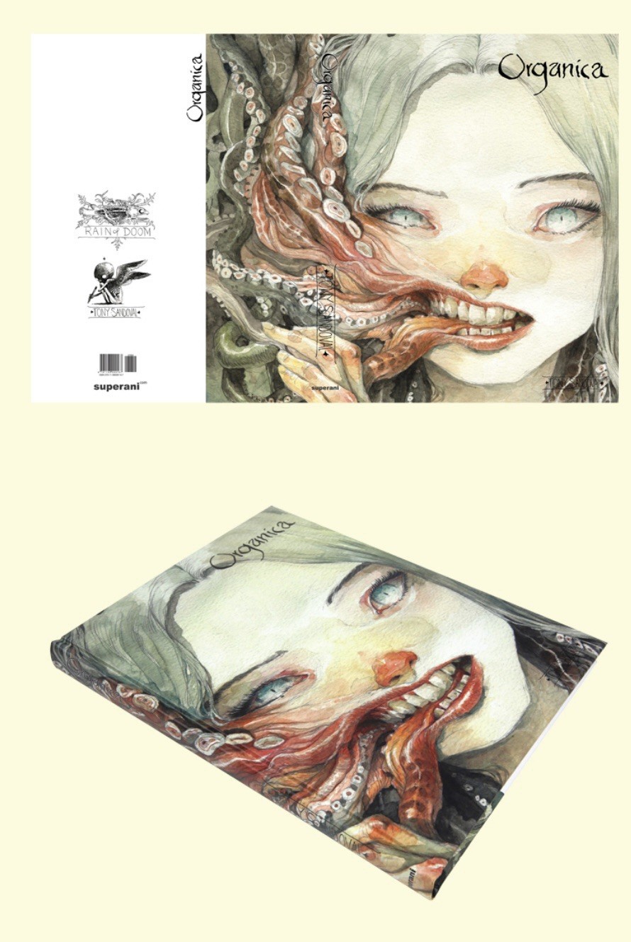 Organica Sketch Drawing Book 2023 Rain Of Doom & Tony Sandoval