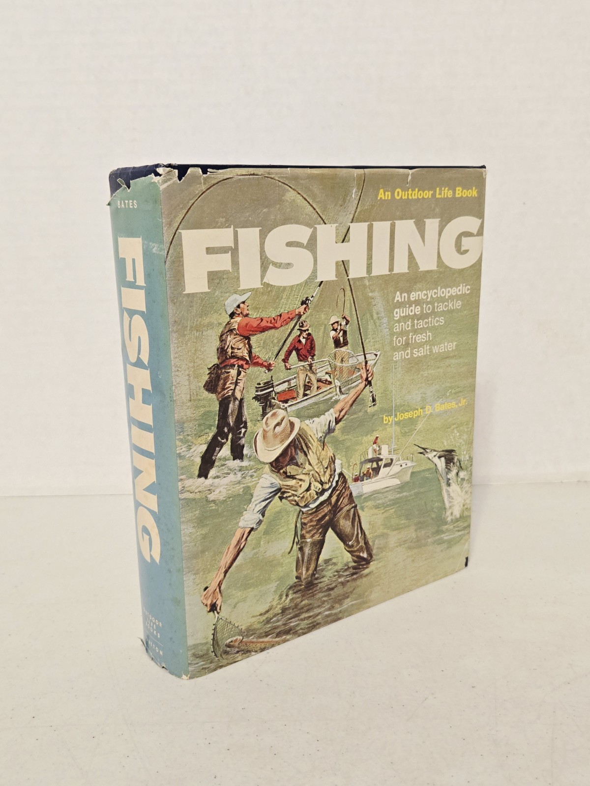 FISHING: An Outdoor Life Book An Encyclopedic Guide 7th Printing 1981 HCDJ