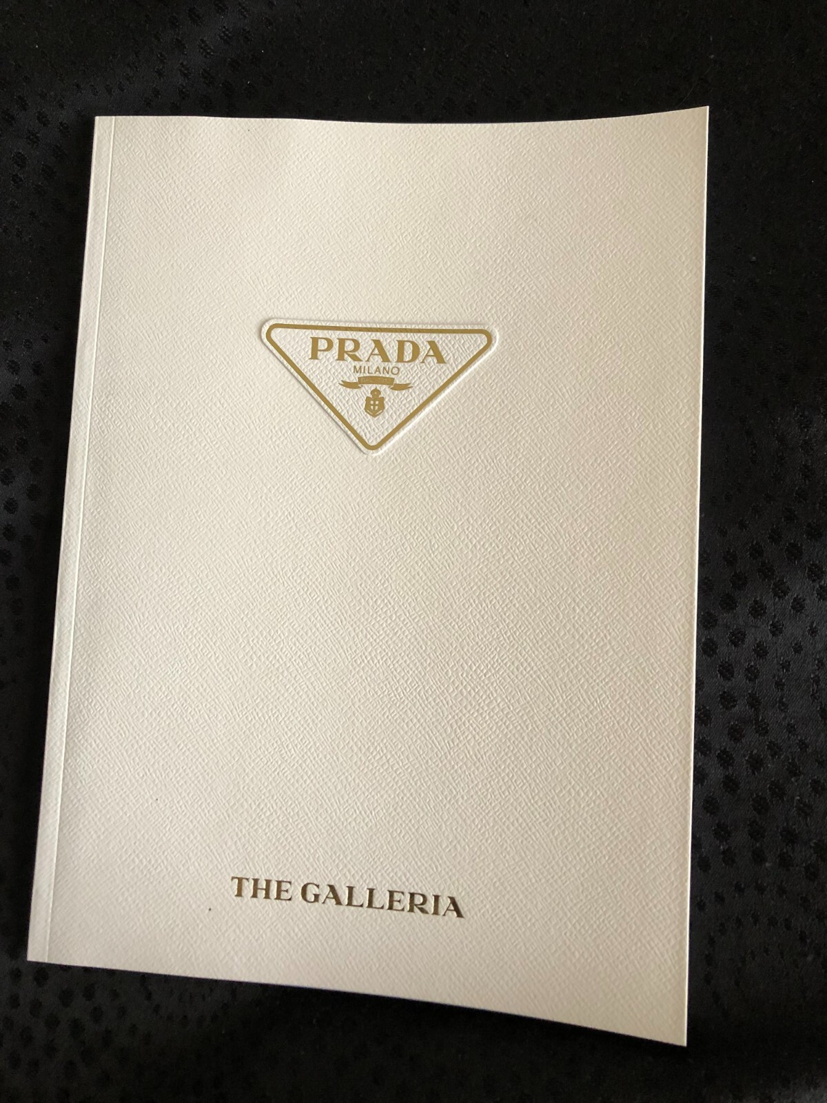 Prada The Galleria Bag Look Book English Version 11.75 in H x 8.5 in W