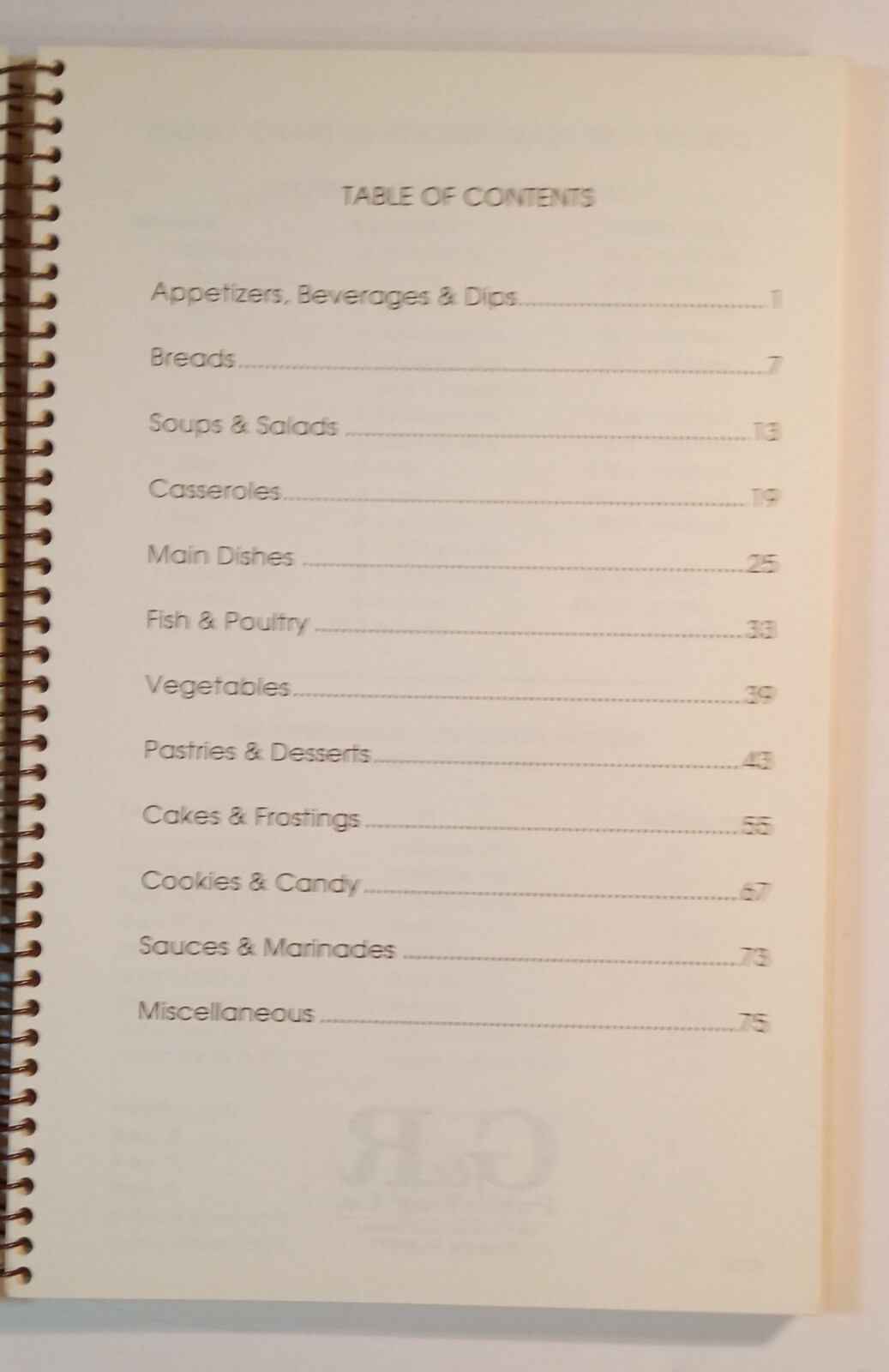 Cookbook “The McNair’s Relative & Friends” 76 Pages + Household Tips