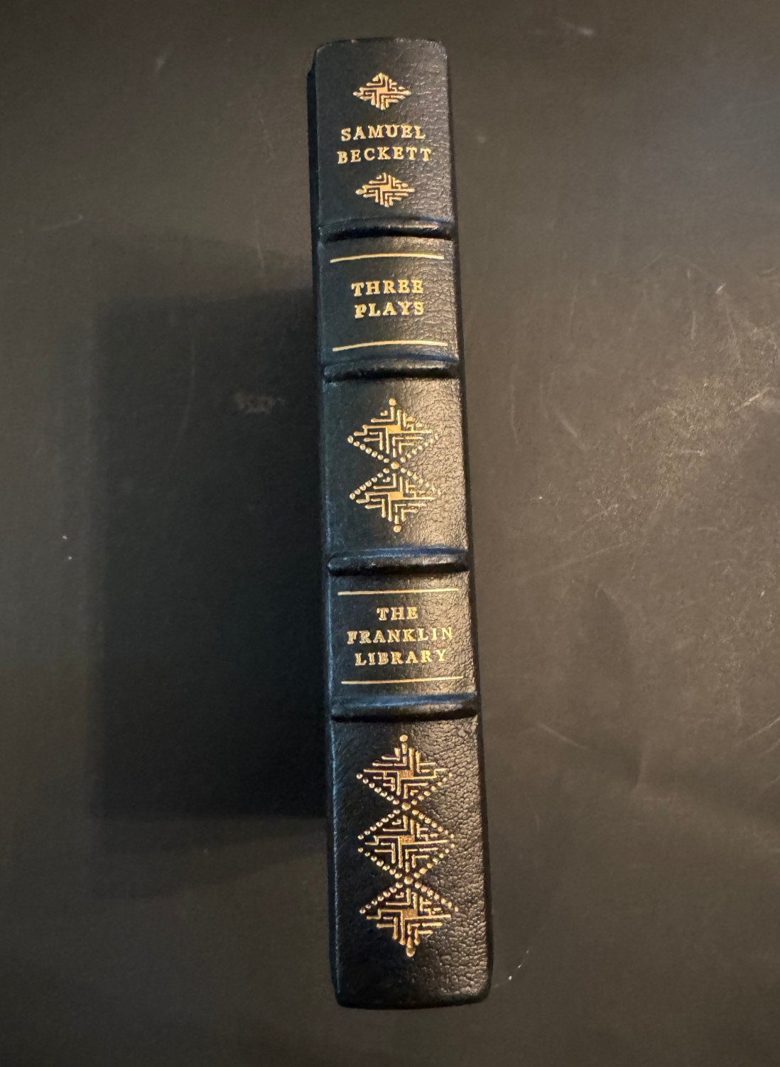 Samuel Beckett – Three Plays – Franklin Library Limited Edition, 1981