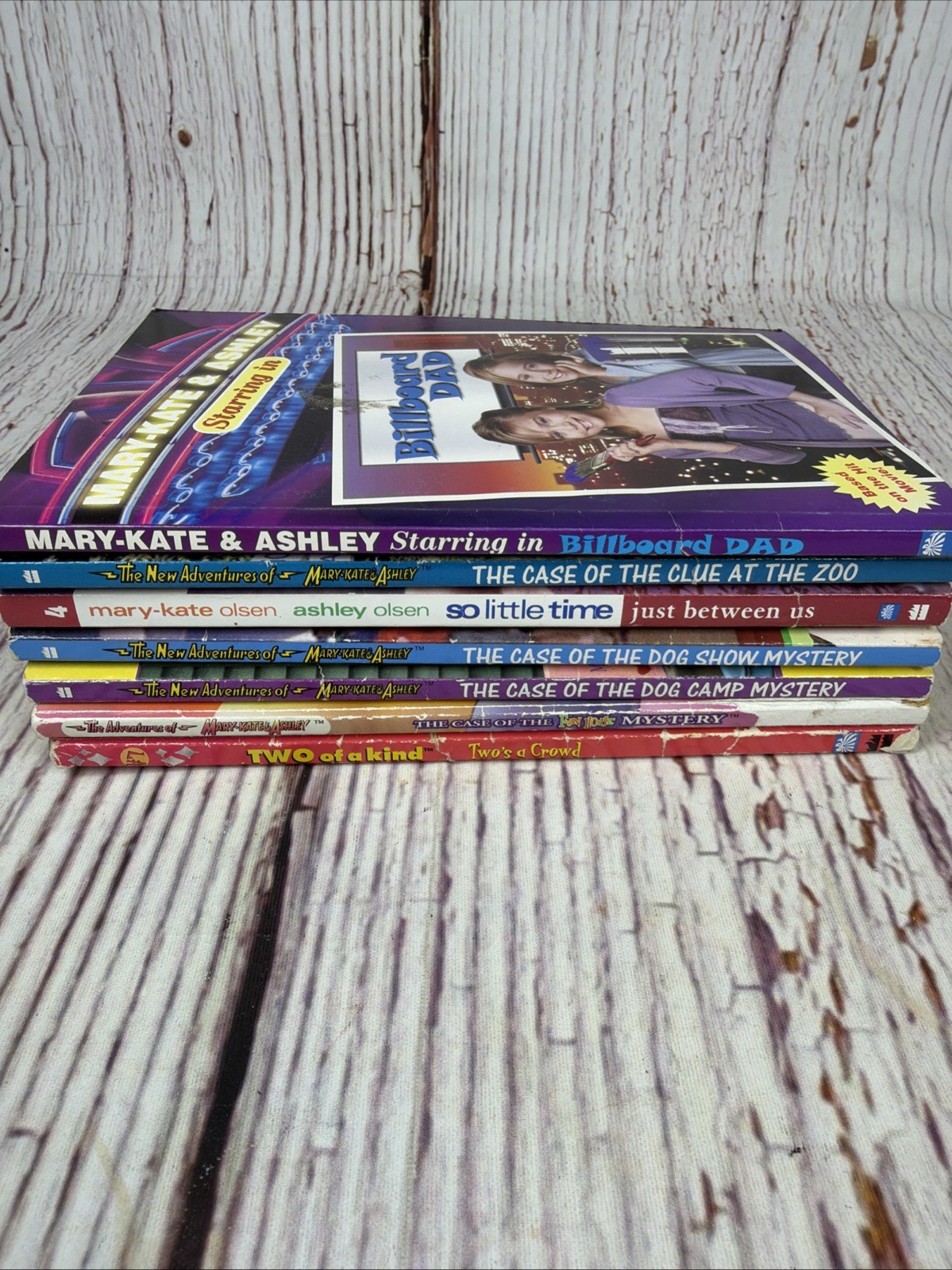 Lot Of 7 Mary-Kate & Ashley Adventure Paperback Books 2000’s