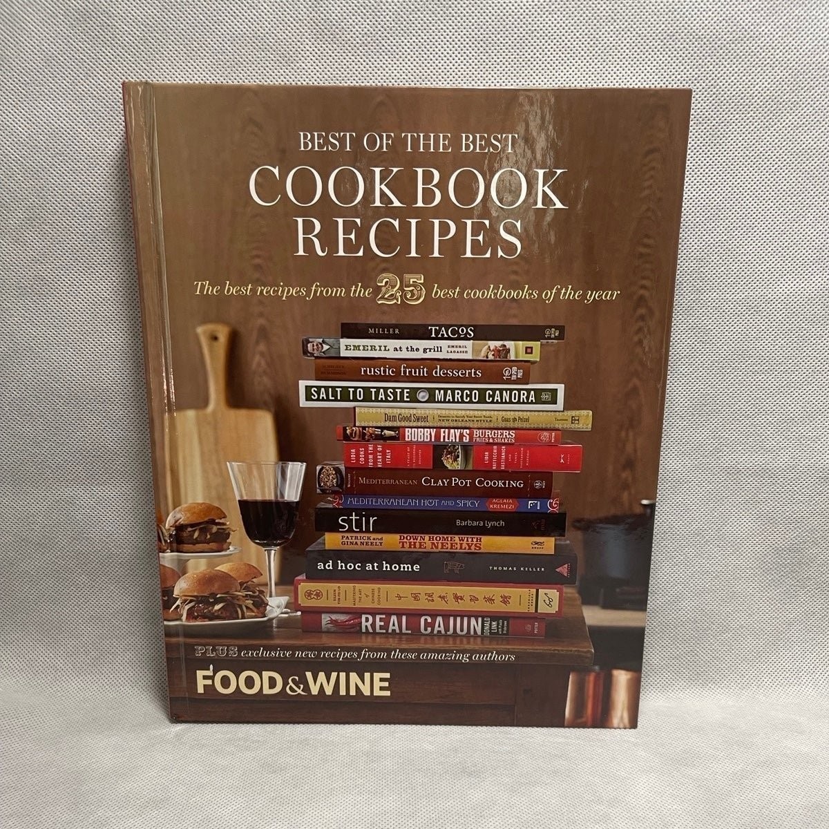 Food & Wine Best of the Best Cookbook Recipes Volume 13 Hardcover 280 Pages EXC