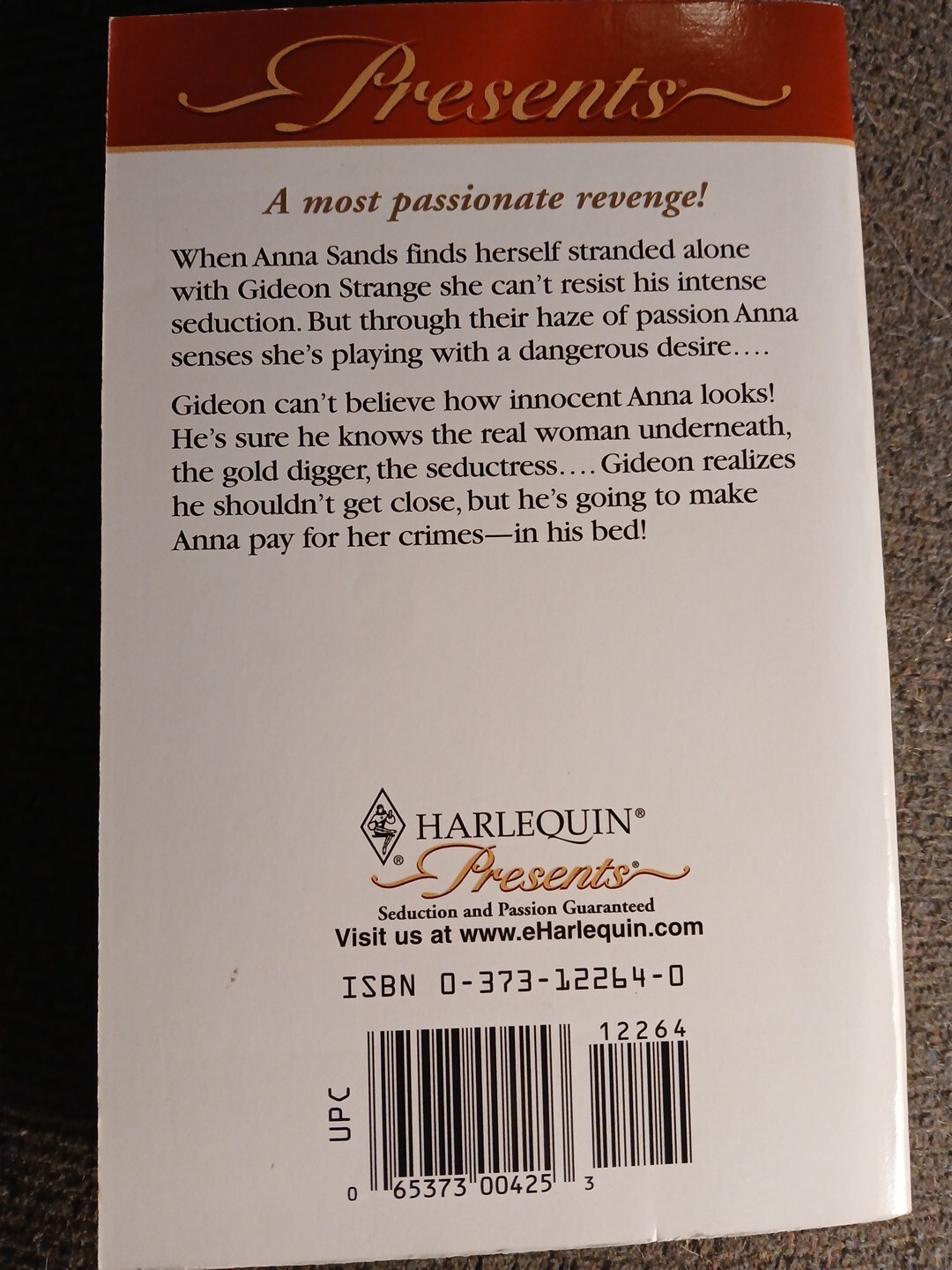 A Vengeful Deception by Lee Wilkinson (2002)
