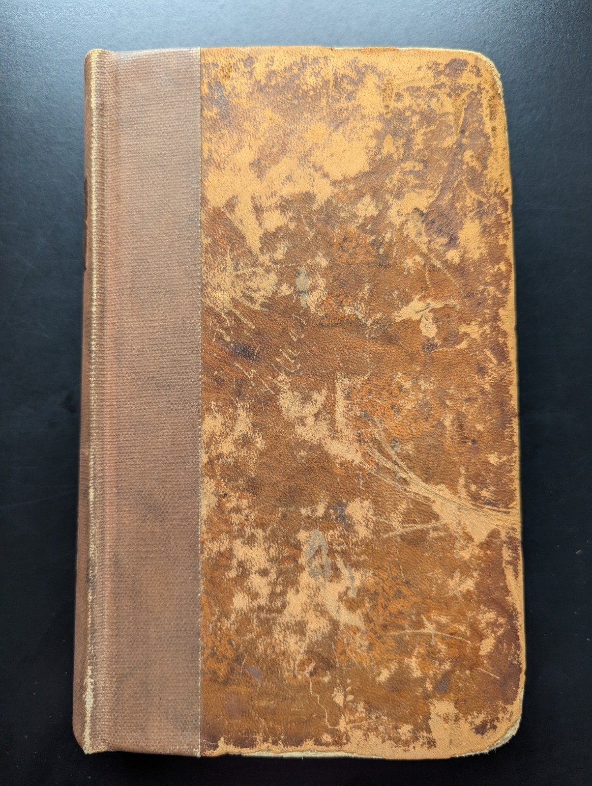 1818 Leather Treatise On Venereal Disease – John Hunter Syphilis Adams