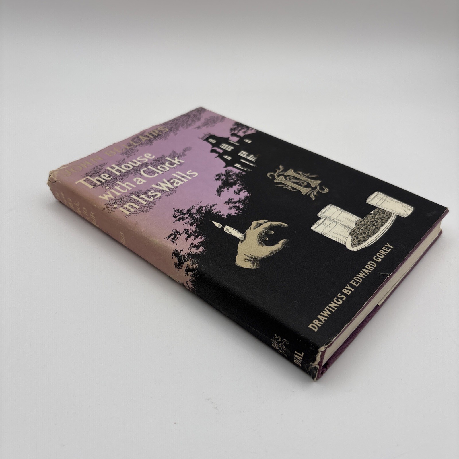 The House with a Clock in Its Walls Full Size HC DJ Bellairs Gorey 1st Ed 4th Pr