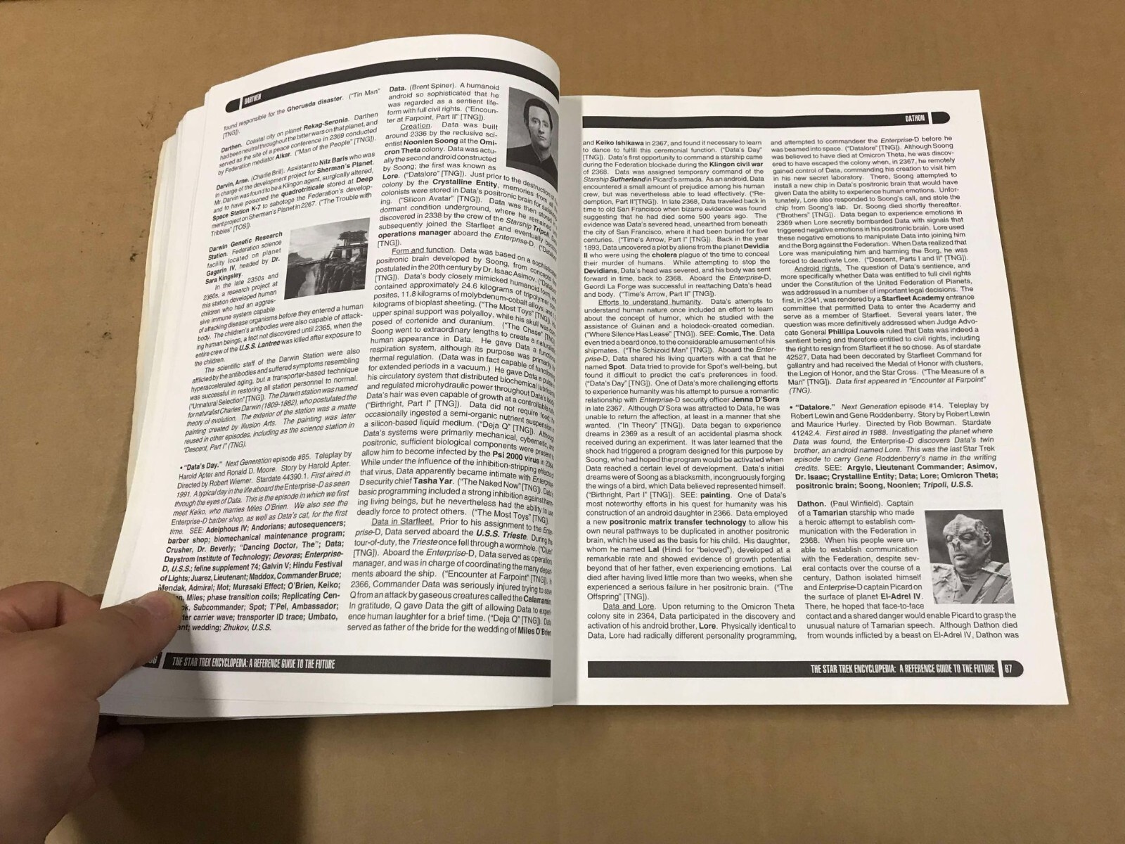 The Star Trek Encyclopedia by Michael Okuda,Denise Okuda,Debbie Mirek- 396 Pages