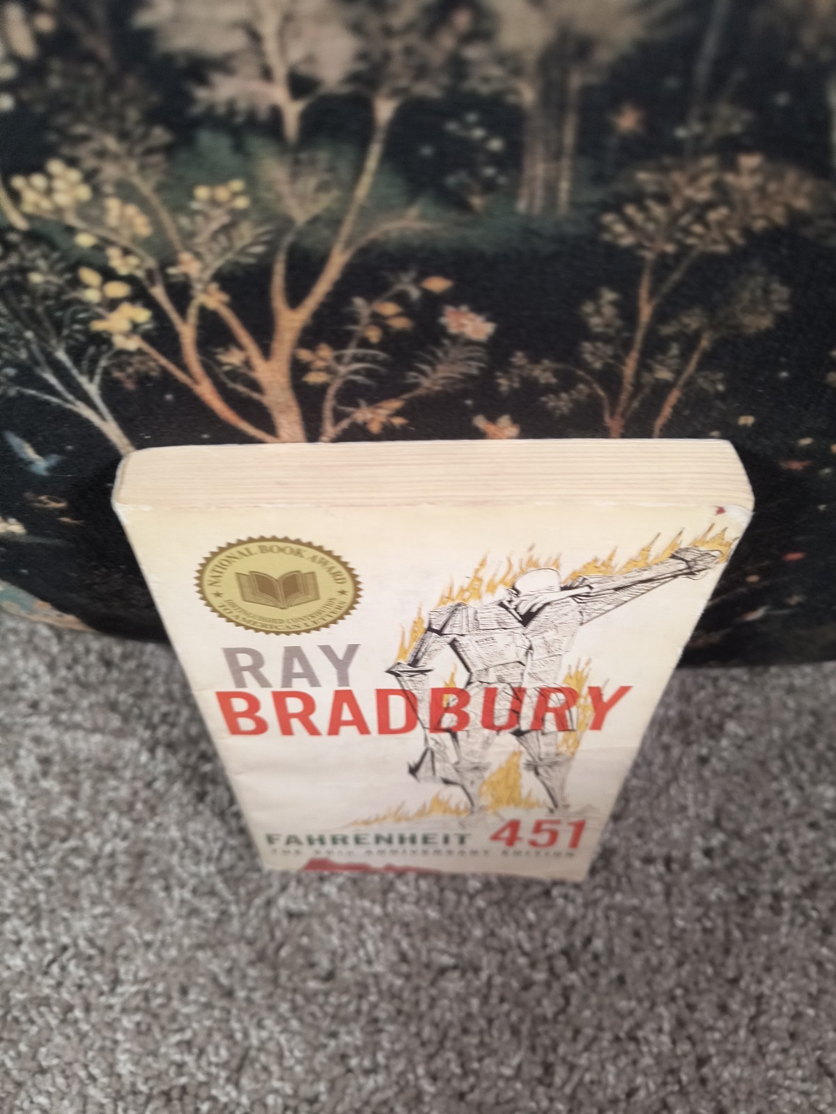 Fahrenheit 451 by Ray Bradbury 1991 Paperback 50th Anniversary – Acceptable