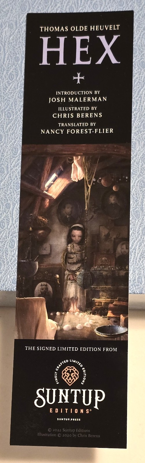 SEALED HEX Thomas Olde Heuvelt Suntup Artist Edition NEW WITH BOOKMARK
