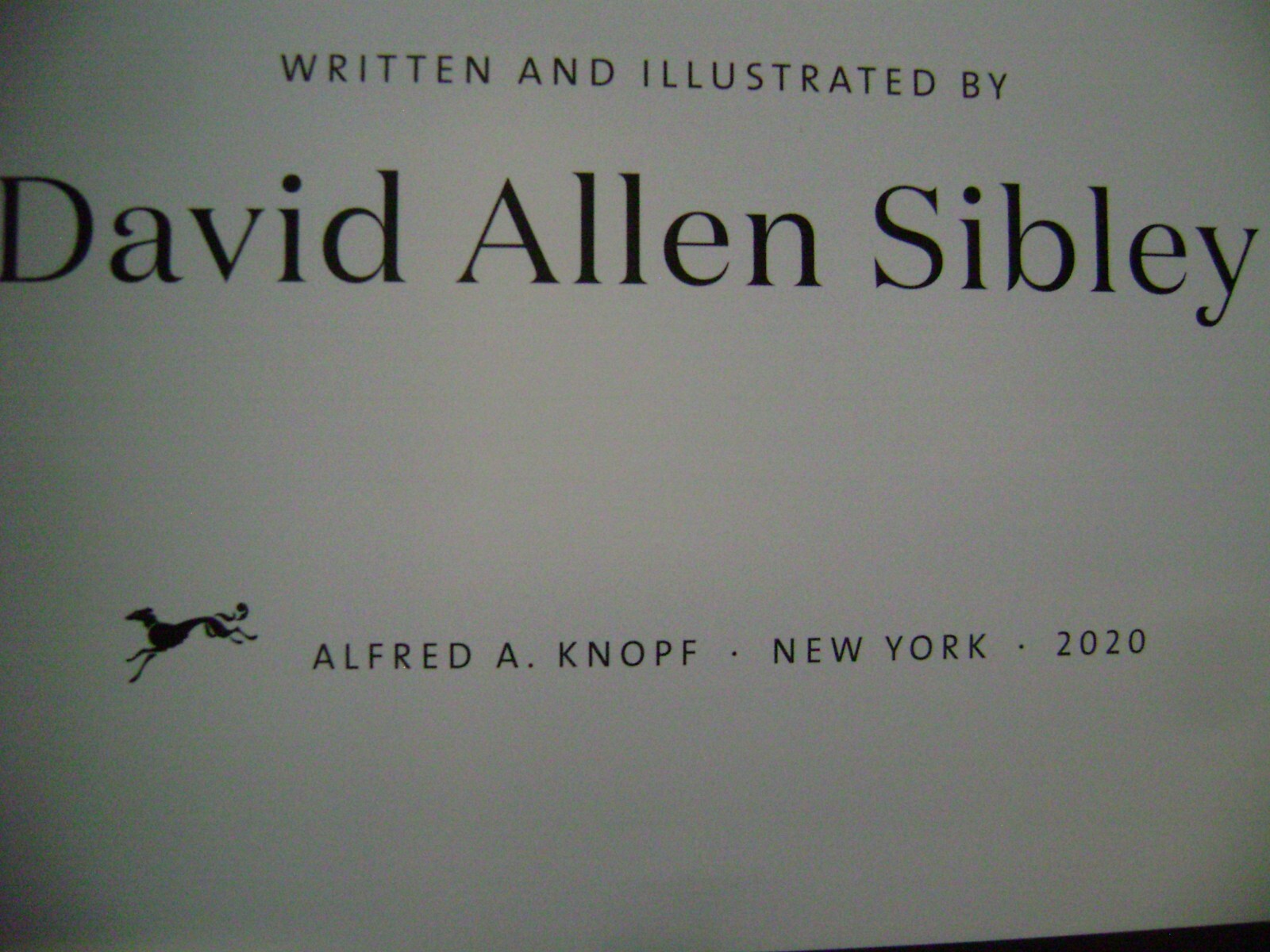 WHAT IT’S LIKE TO BE A BIRD ~ HARD COVER ~ LIKE NEW ~ DAVID ALLEN SIBLEY