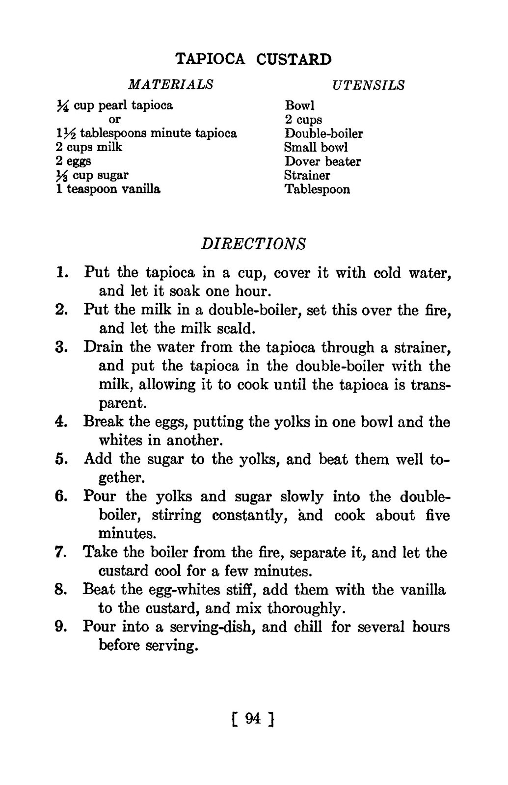 1922 The Plain Sailing Vintage Cook Book 162 Pages