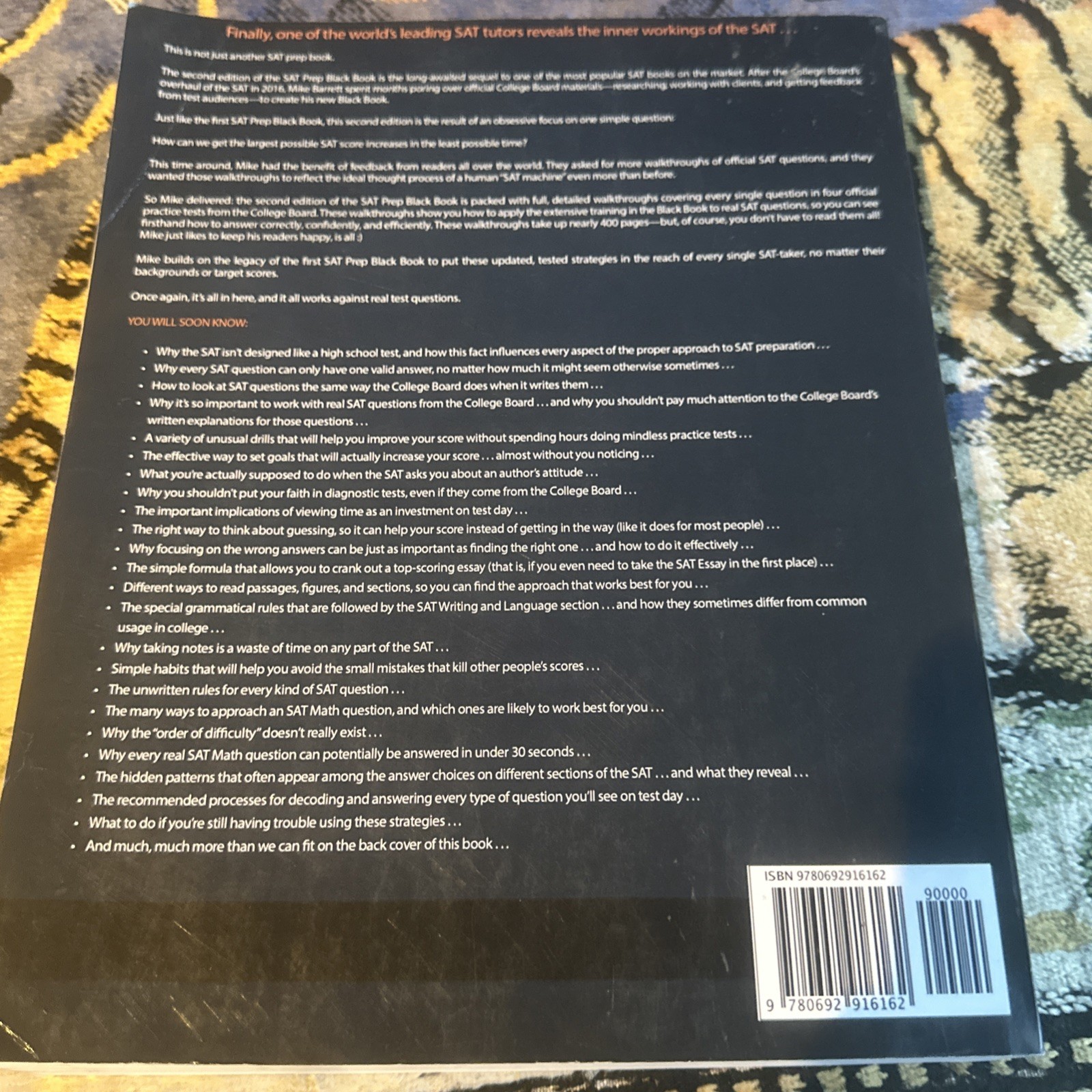 SAT Prep Black Book : The Most Effective SAT Strategies 2nd Edition