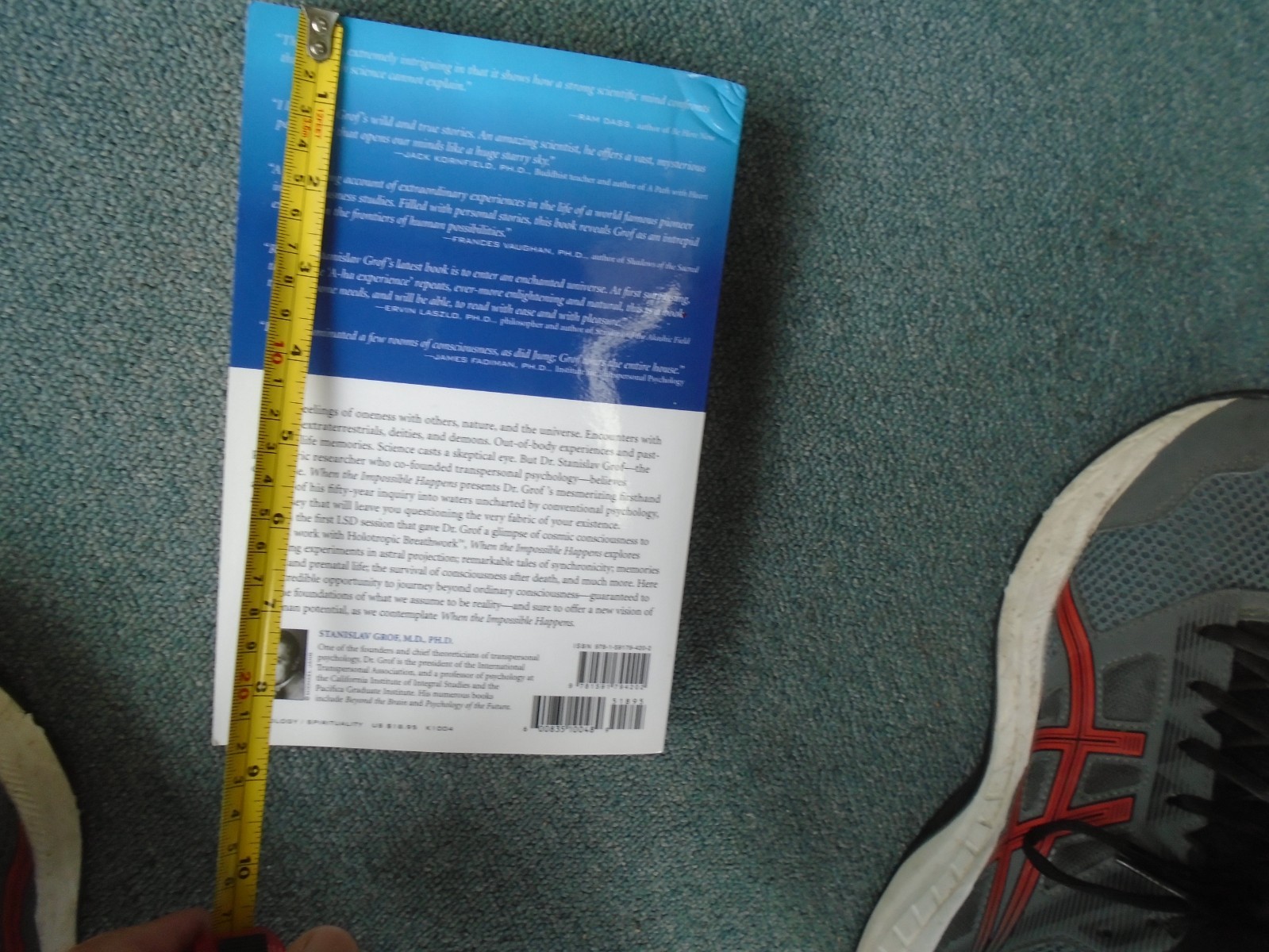 When the Impossible Happens by Stanislav Grof, MD, PHD, 2006 1st Ed.