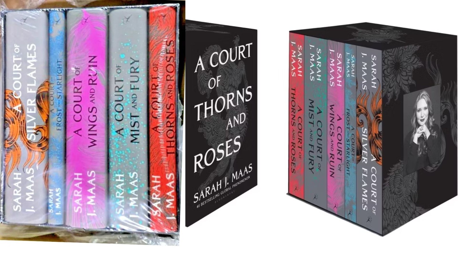 A Court of Thorns and Roses Hardcover Box Set by Sarah J. Maas (ACOTAR) freeship