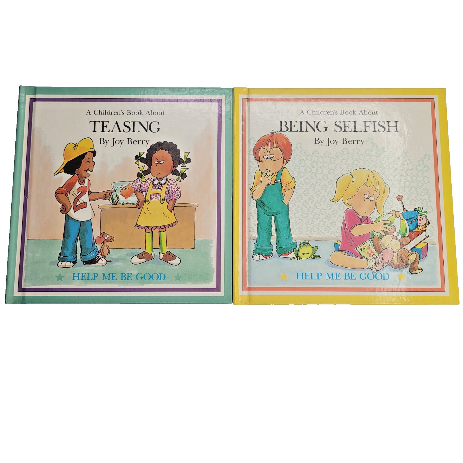 Lot of 10 Help Me Be Good Books by Joy Berry – Vintage 1980s Hardcover – Manners
