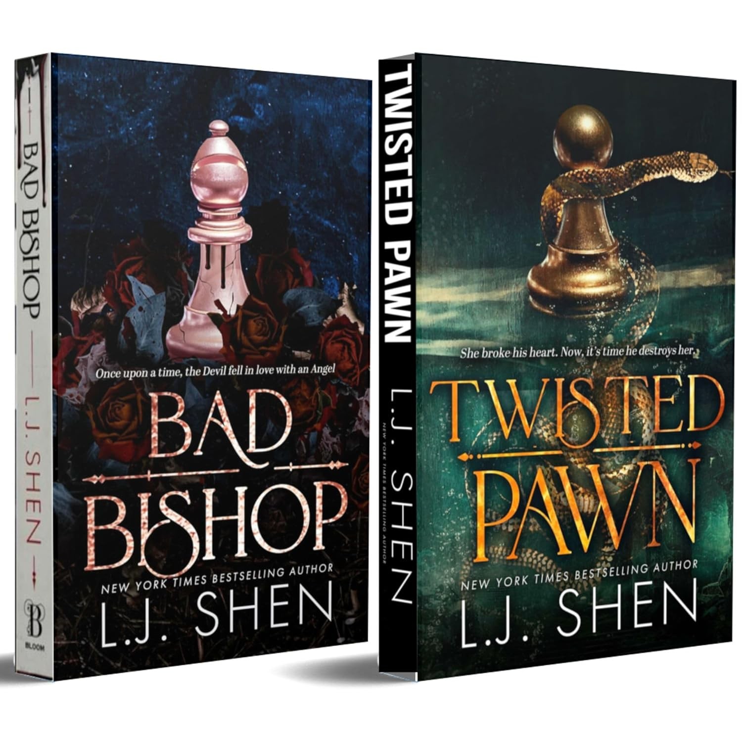 Society of Villains 2 book set by L. J. Shen NEW Paperback