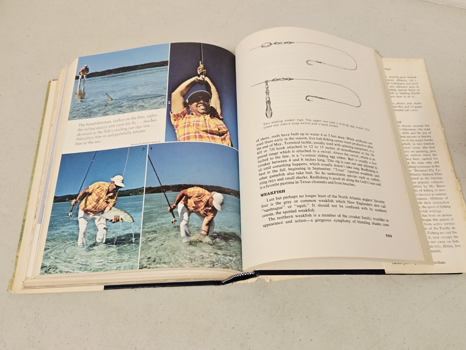 FISHING: An Outdoor Life Book An Encyclopedic Guide 7th Printing 1981 HCDJ