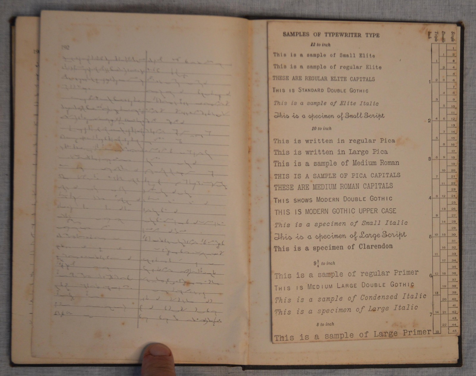 Caton Scientific Shorthand Book VTG Stenography 1922 Scientific Publishing