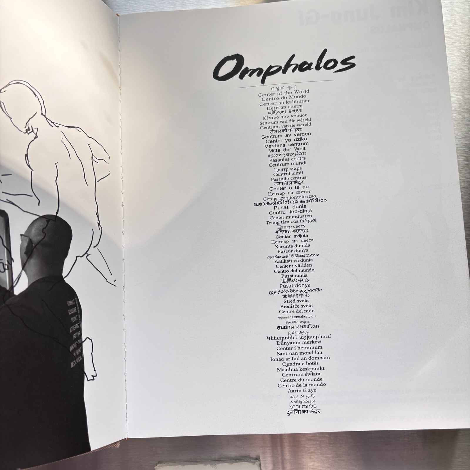 Kim Jung Gi Omphalos 2015 Sketch Book Center Of The World Sealed