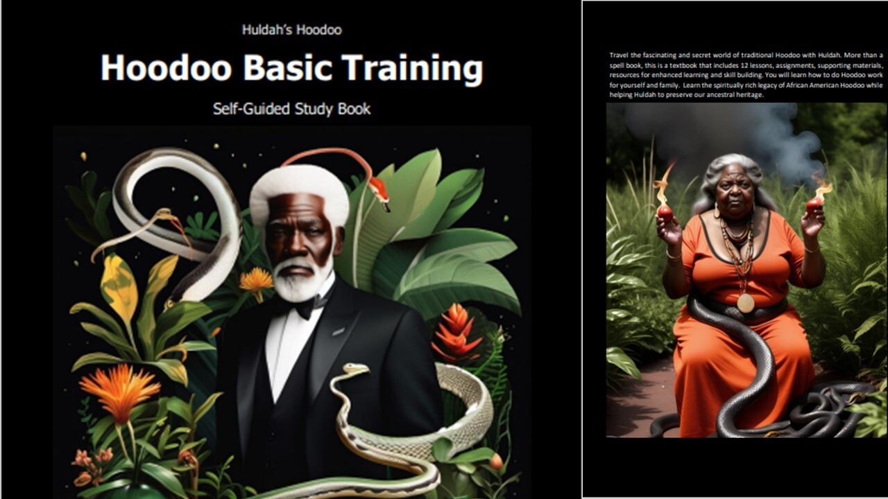 HOODOO BASIC TRAINING TEXTBOOK