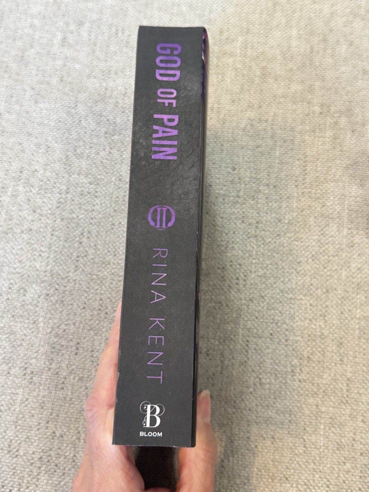 God Of Pain By Rina Kent Signed Deluxe Edition With Sprayed Edges Legacy Of Gods