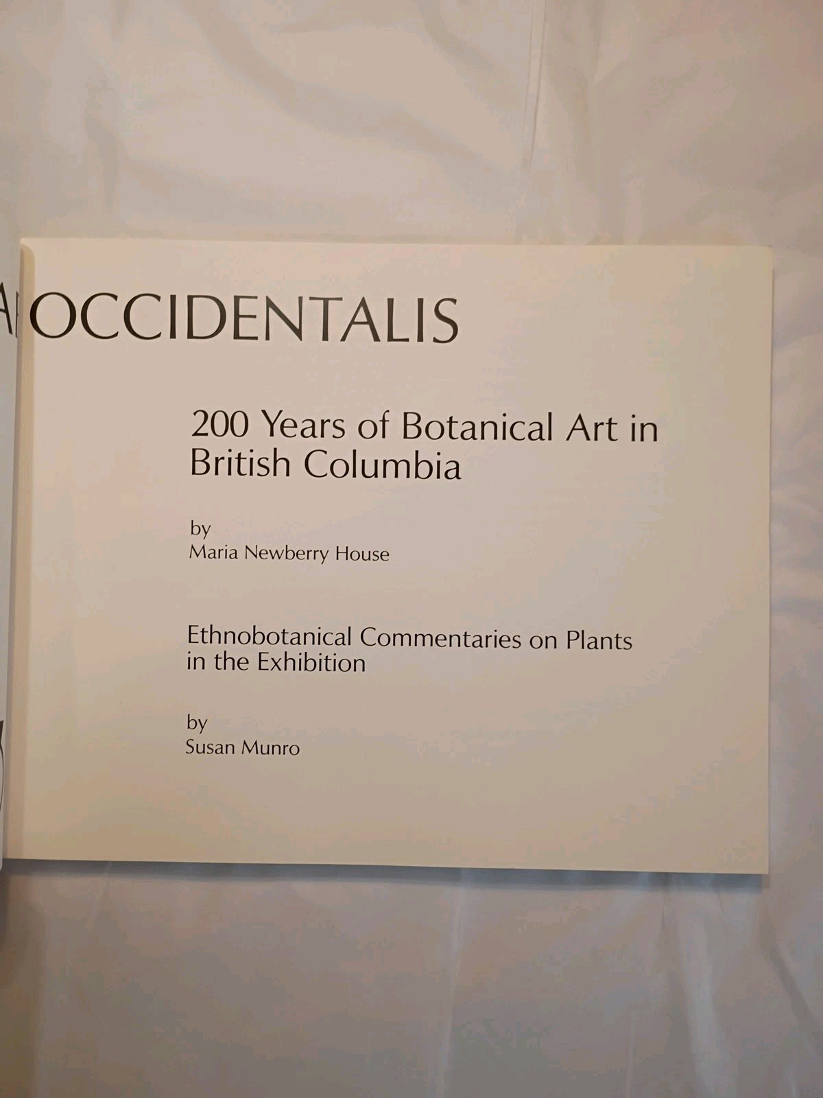Plantae Occidental 1979 200 Years Of Botanical Art In British Columbia (658)