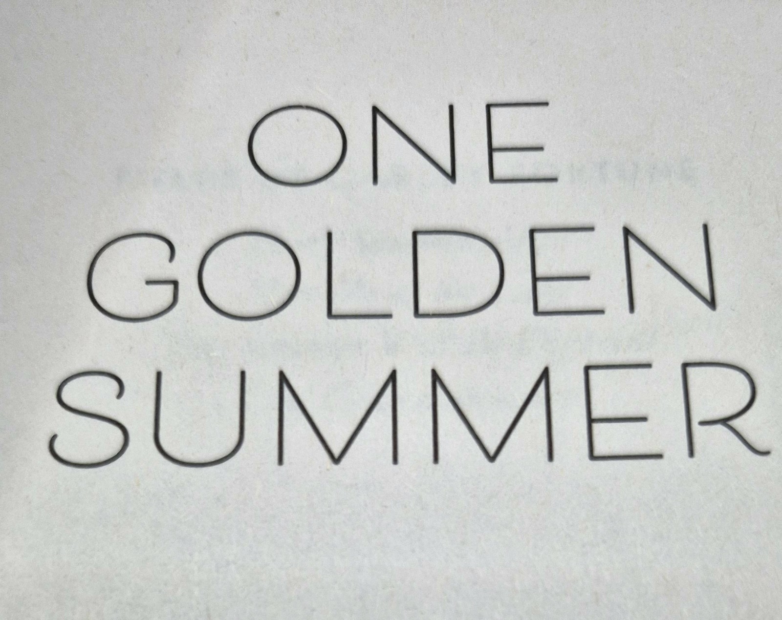 ​NEW One Golden Summer by Carley Fortune – Paperback – Brand New Unread Copy