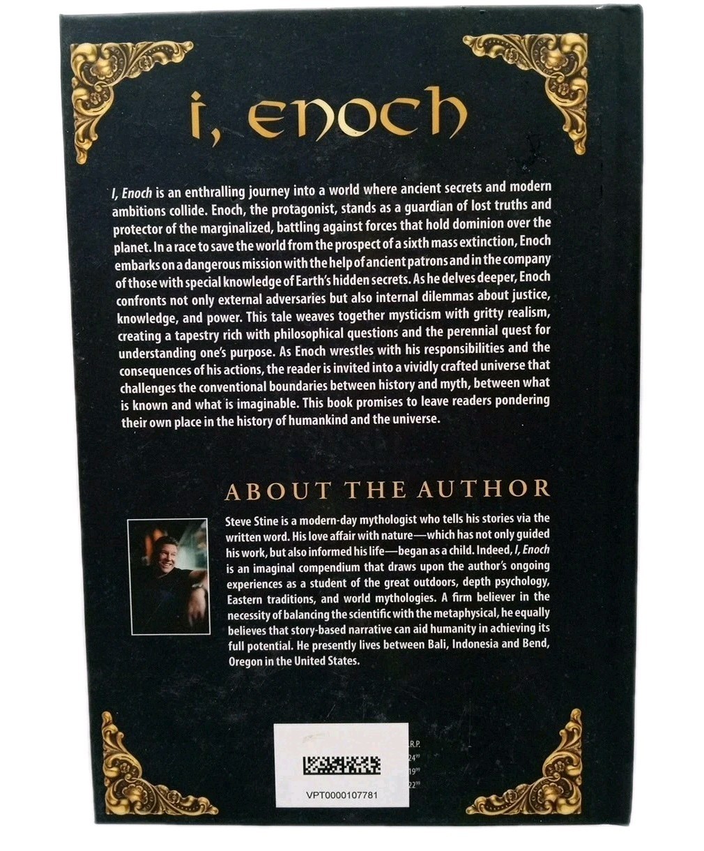 I, Enoch: The Deep Earth Chronicles by Steve Stine Hardcover Book