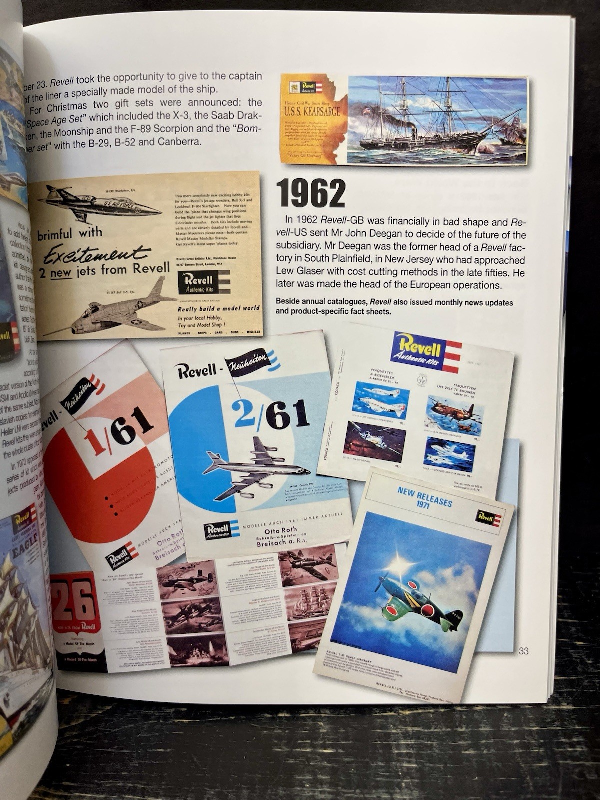 Revell Models : Volume 1: 1950-1982 by J. C. Carbonel (2015, Sftcvr) Like New N1