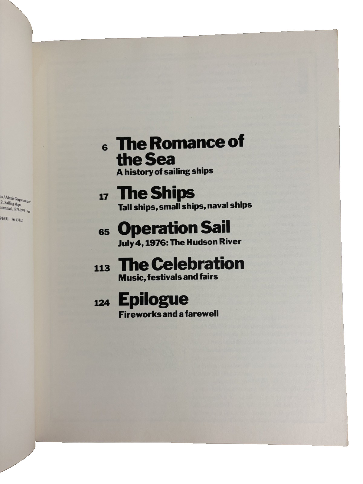 The Tall Ships A Sailing Celebration by Hyla M. Clark – 1976