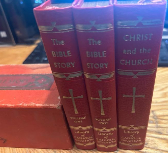 Library of Catholic Devotion The Bible Story/Life of Christ 3 Vol. Box Set Press