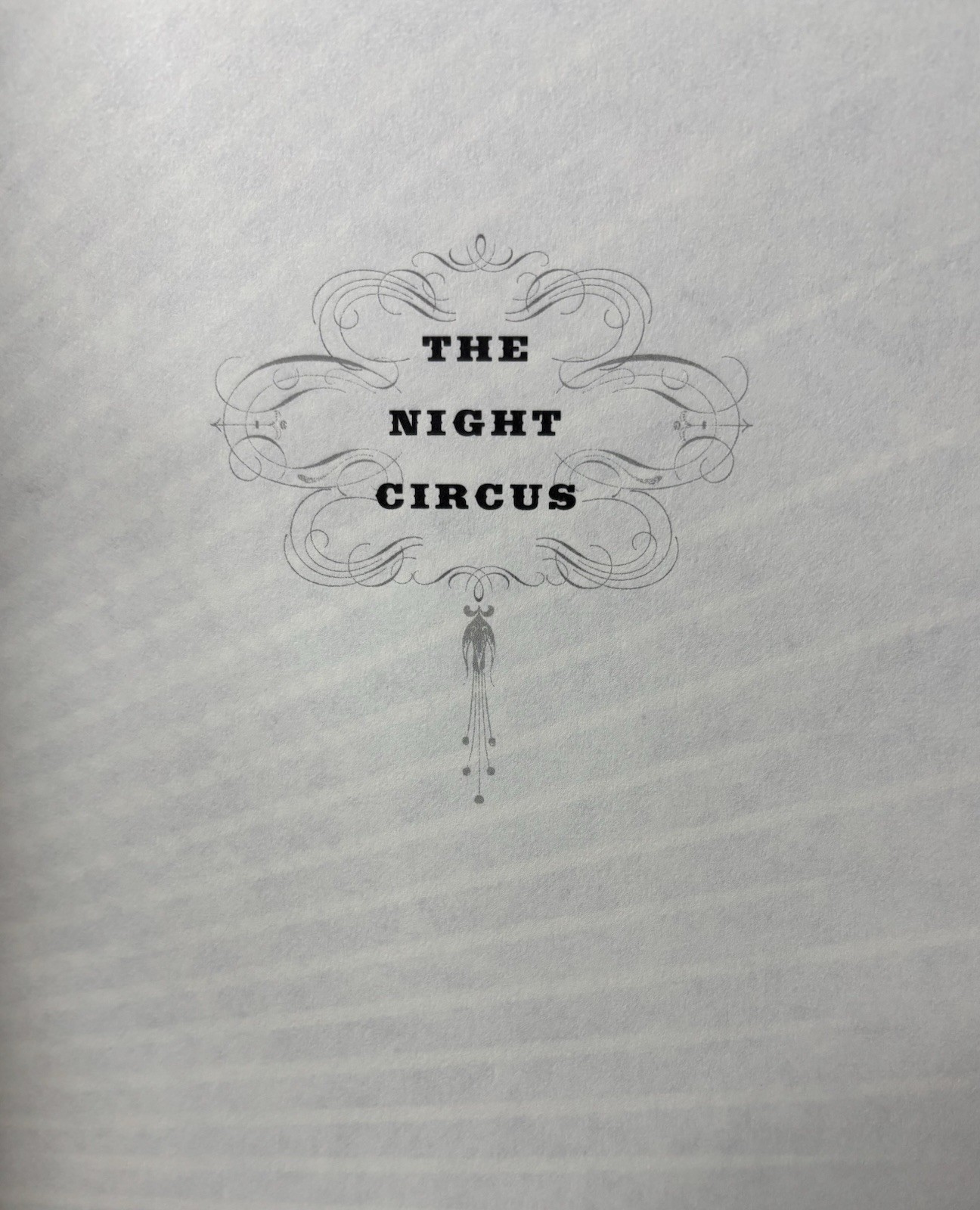 📚❤️ The Night Circus SIGNED Erin Morgenstern 1st Edition 1st Printing HC ❤️📚