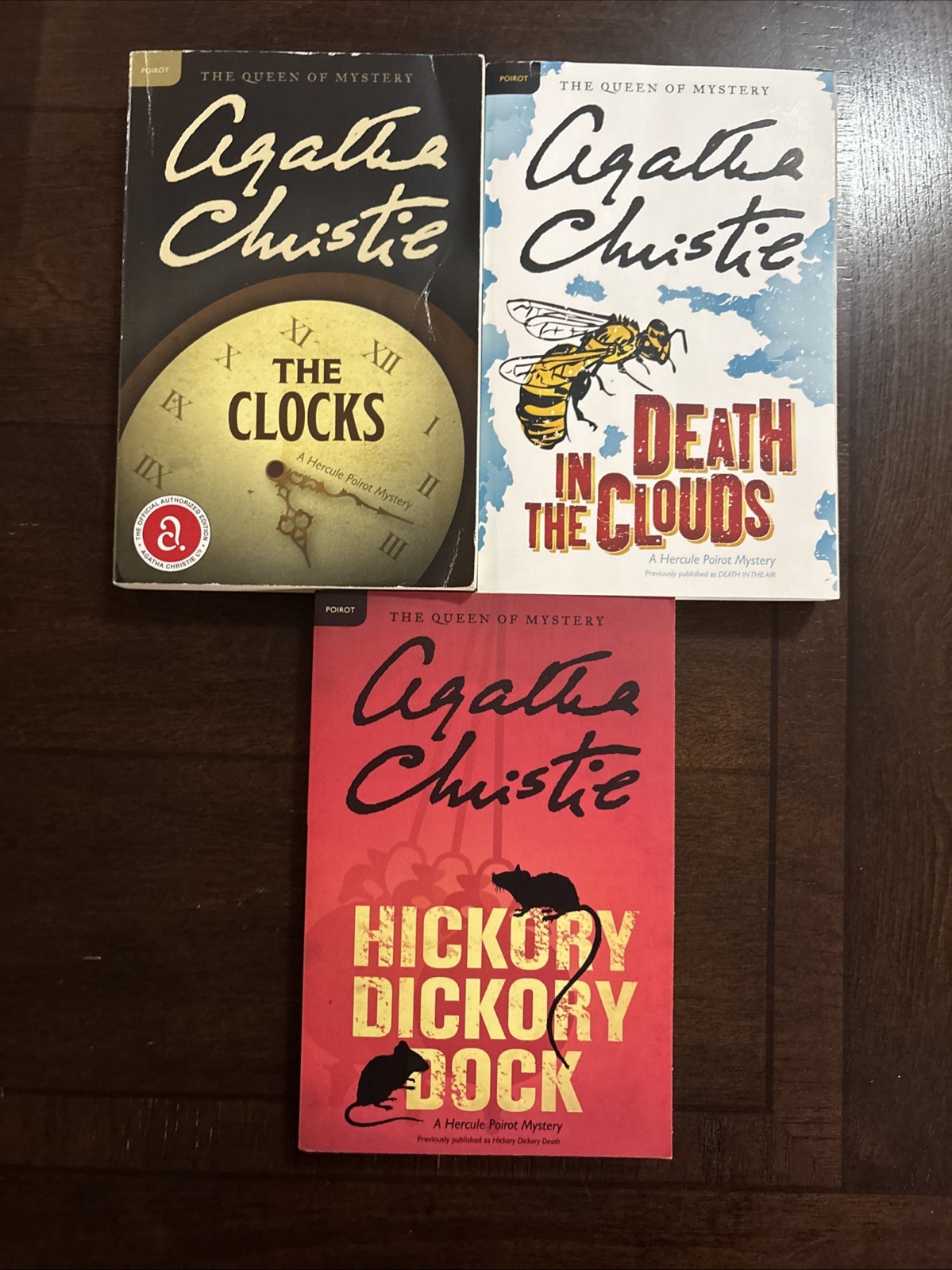 Lot 25 Agatha Christie Trade Paperbacks William Morrow Reprints Hercule Poirot