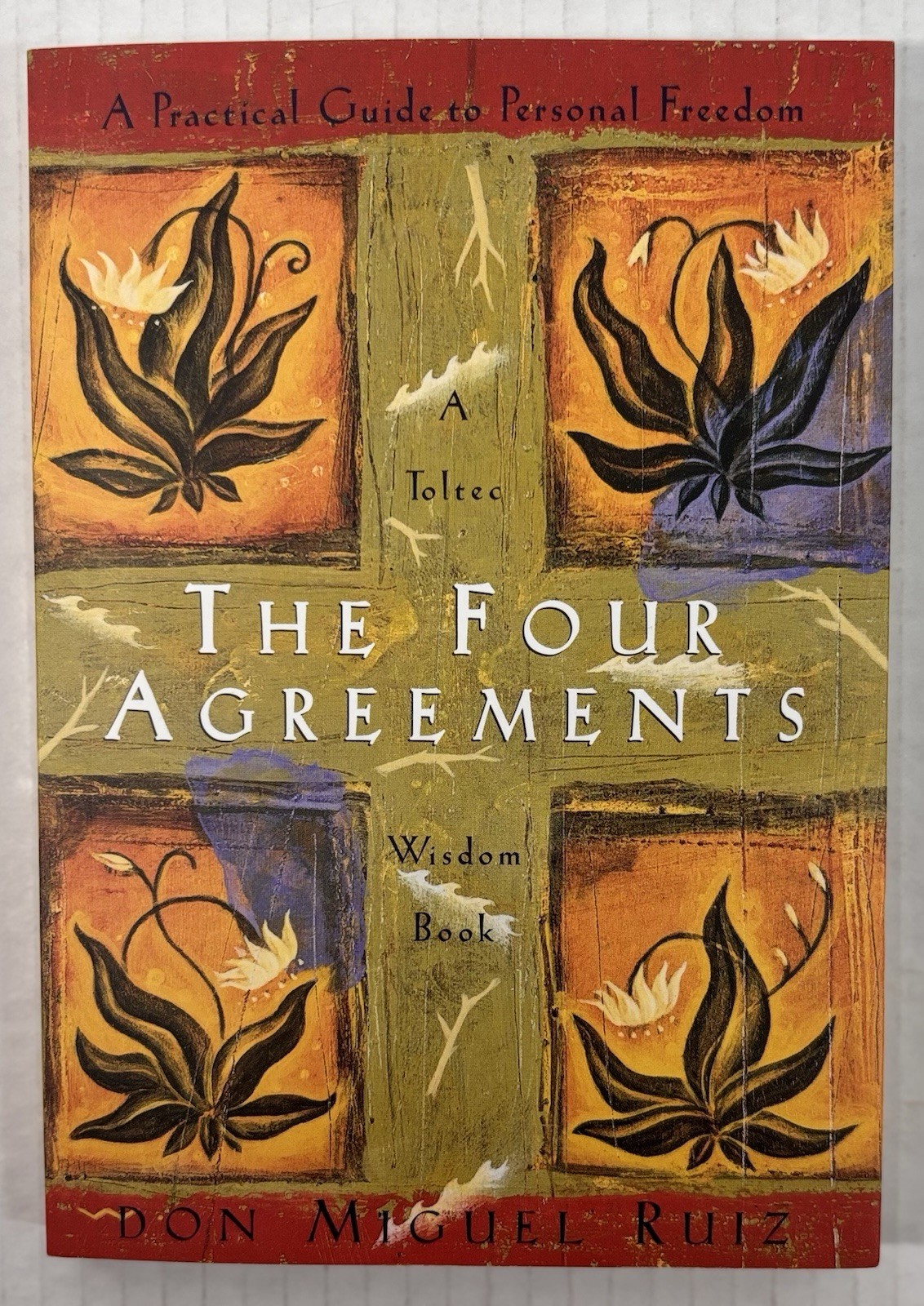 The Four Agreements 4 Don Miguel Ruiz Toltec Wisdom Guide Practical Freedom PB