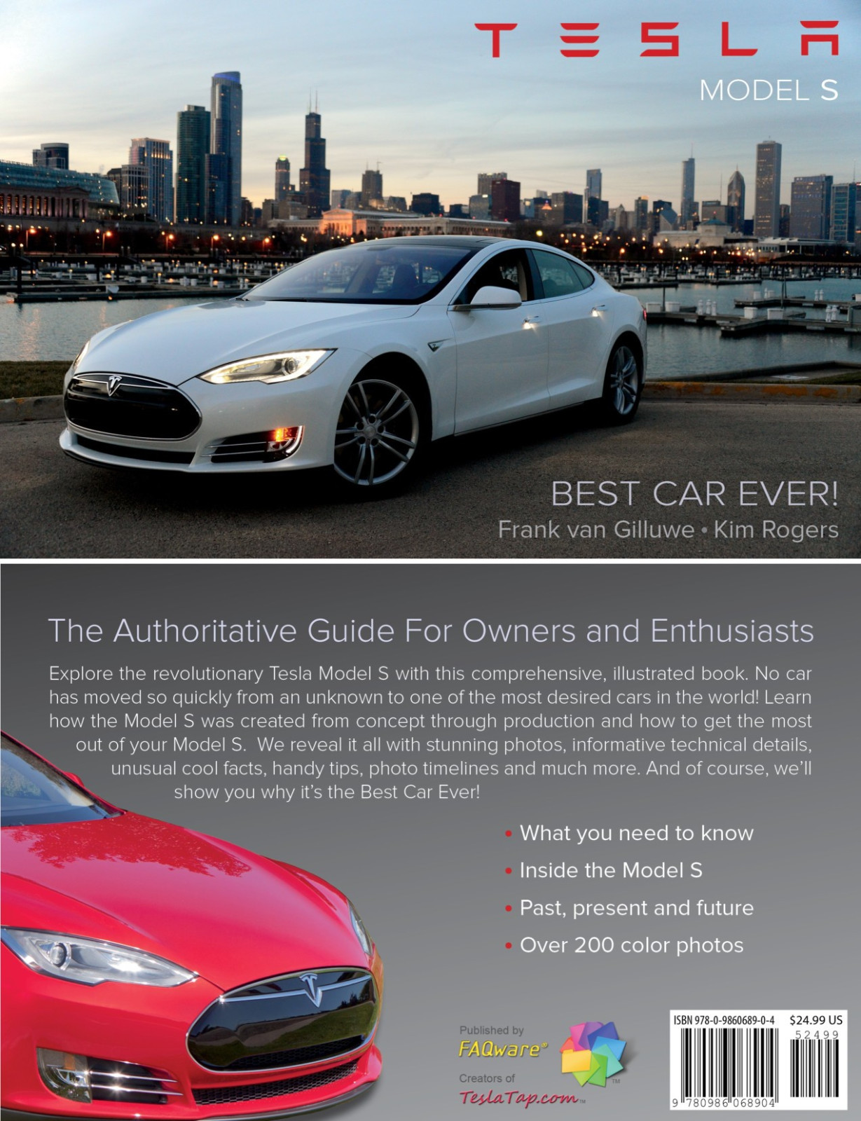 Tesla Model S – Best Car Ever! – 224 page book for owners and enthusiasts!
