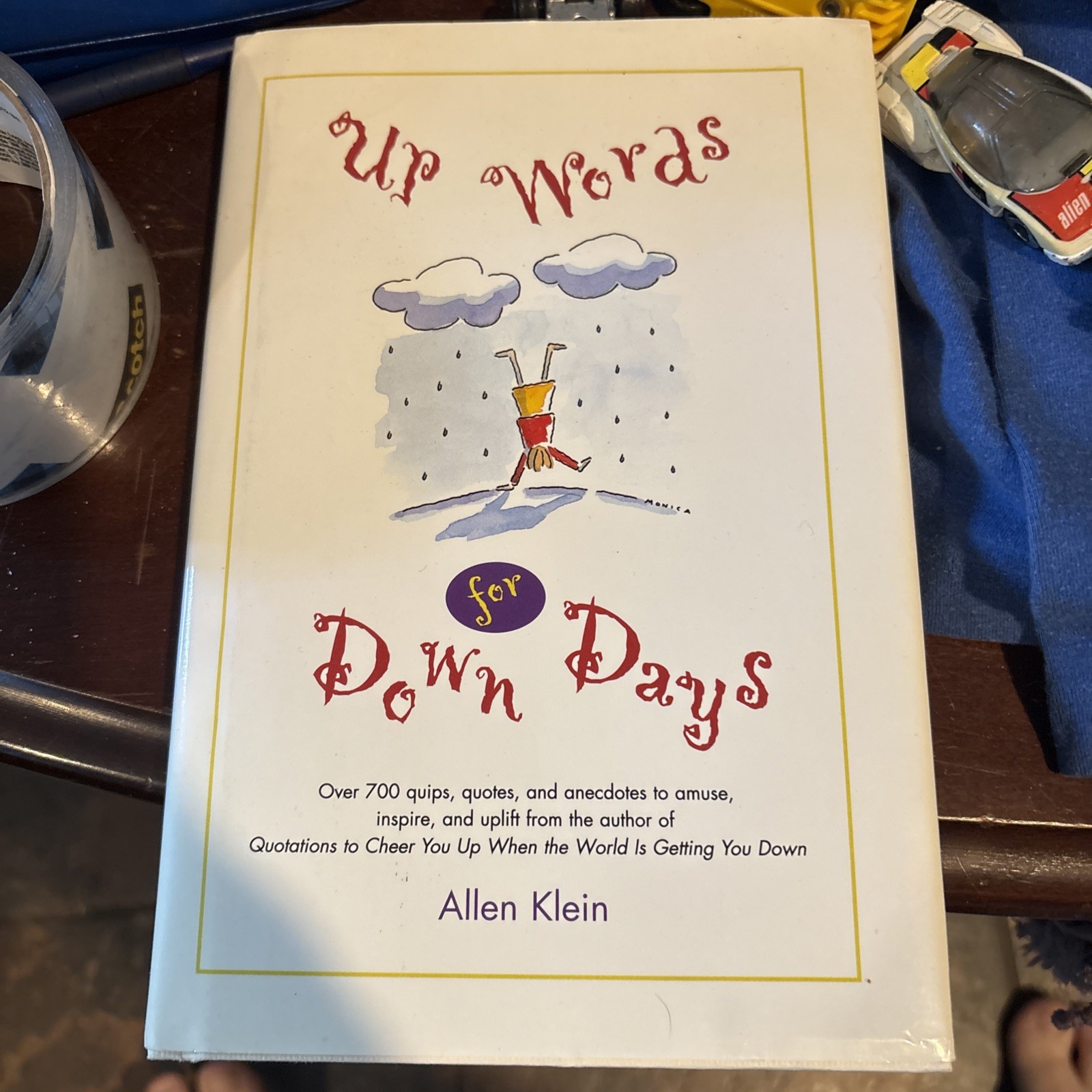 Up Words for Down Days by Allen Klein (1998, Hardcover)