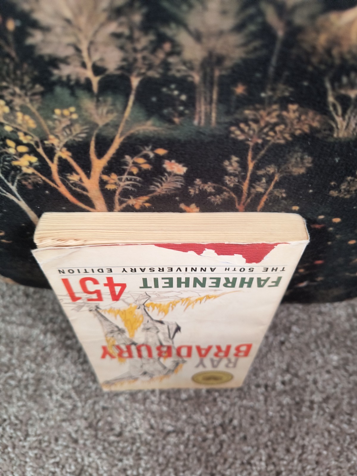 Fahrenheit 451 by Ray Bradbury 1991 Paperback 50th Anniversary – Acceptable
