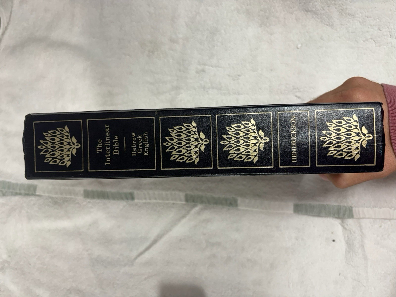 The Interlinear Bible Hebrew Greek English Jay P Green 1986 Hardcover Strongs HC