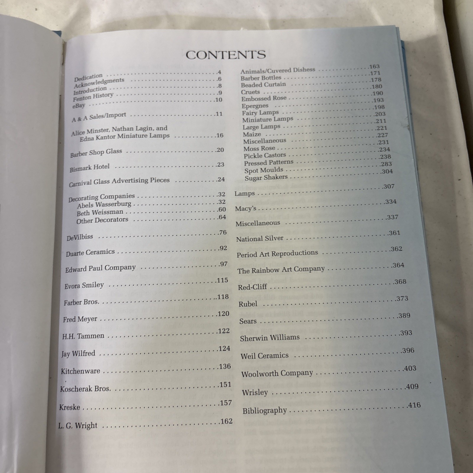 Fenton Glass Made for Other Companies 1907-1980, Identification & Value Guide