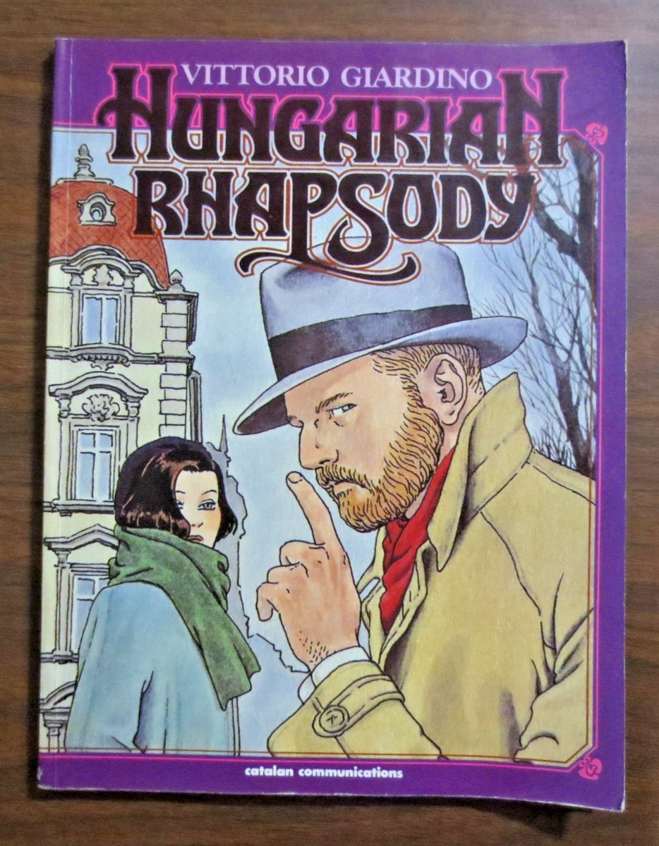 VITTORIO GIARDINO HUNGARIAN RHAPSODY ADULT GRAPHIC NOVEL VINTAGE 1986