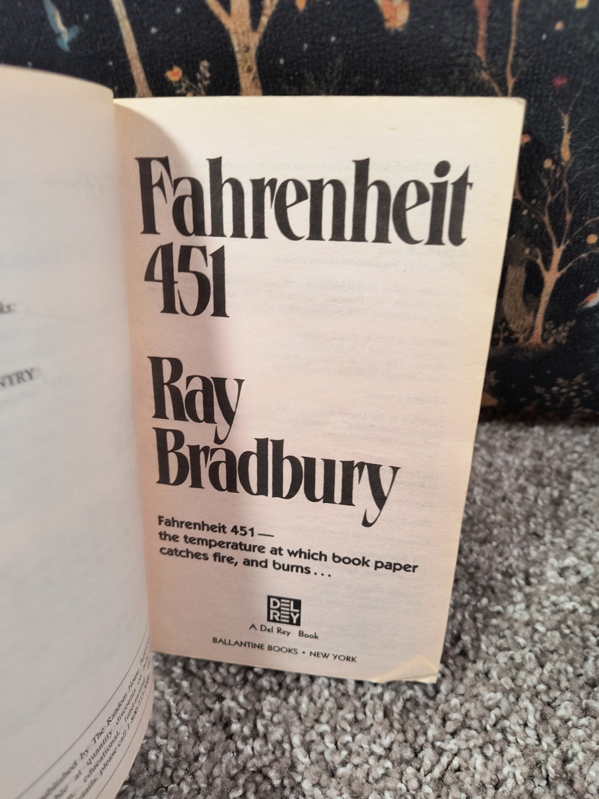 Fahrenheit 451 by Ray Bradbury 1991 Paperback 50th Anniversary – Acceptable