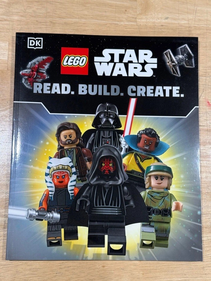 LEGO Star Wars Read. Build. Create 25th Anniversary Book 160 pages