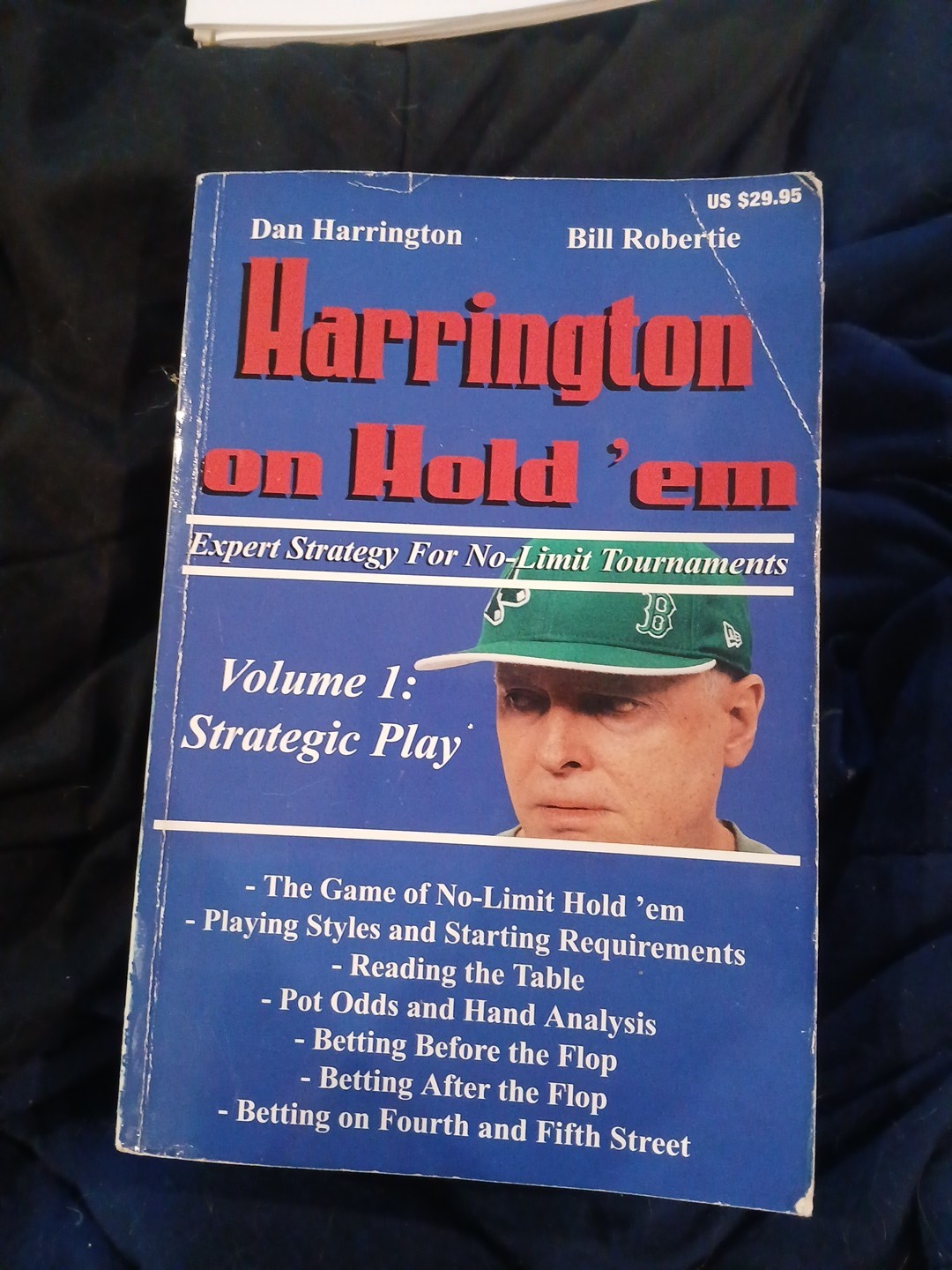 Harrington On Hold ‘Em Series Complete Set of 3 books Great Shape See Pics