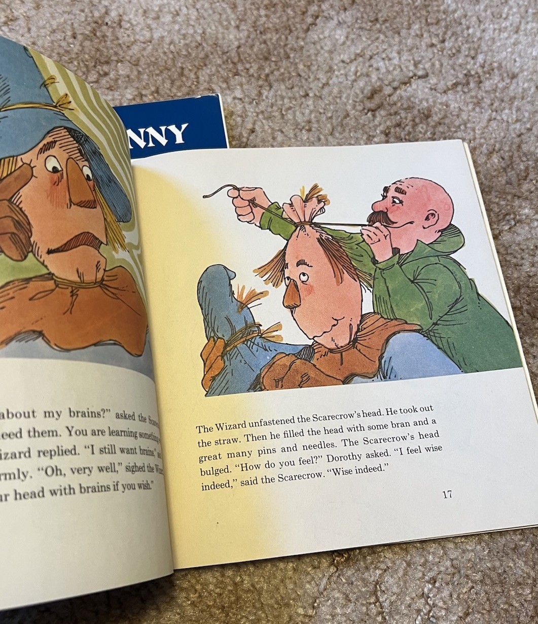 Lot Of 6 Vintage Troll Associates Children’s Books Wizard Of Oz Puss Henny