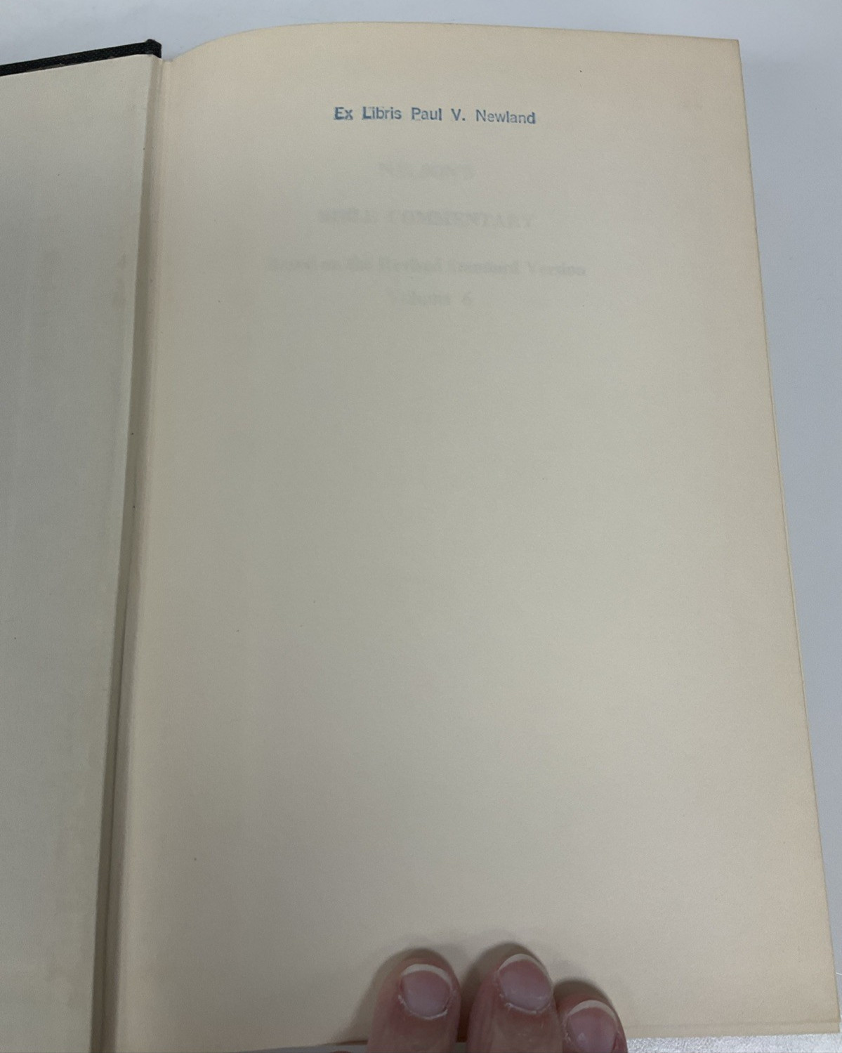 Nelson’s Bible Commentary Volume 6 Matthew-Acts by Frederick C. Grant 1962