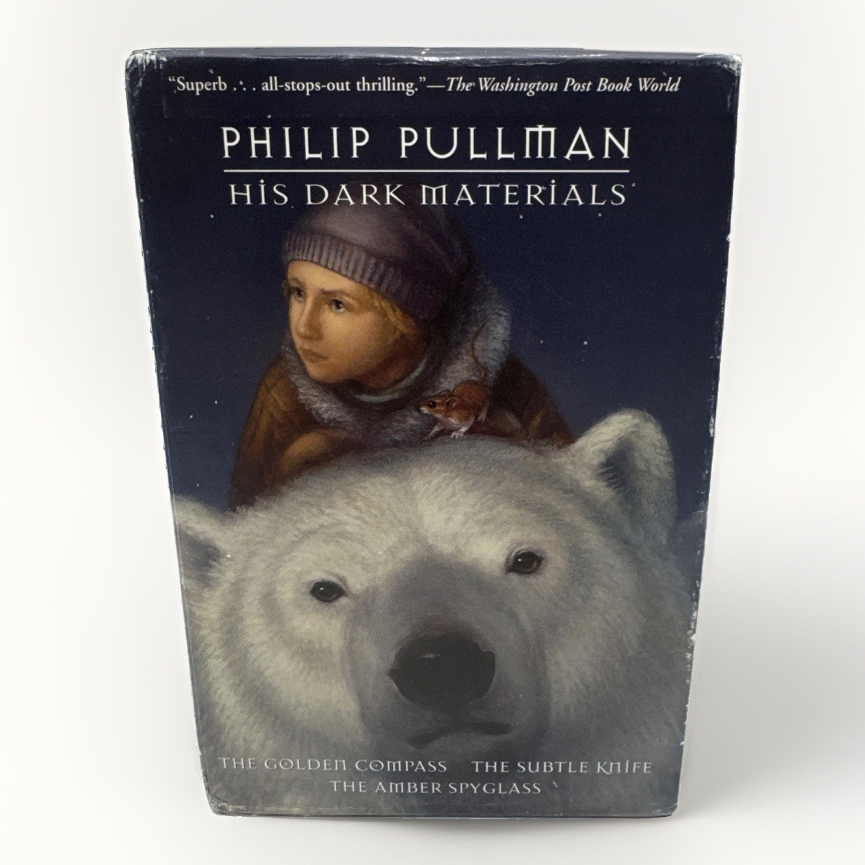 His Dark Materials 3 Book Paperback Box Set Golden Compass Series Phil Pullman