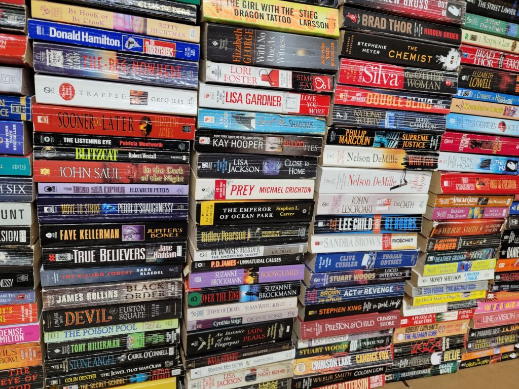 Books by Genre 5 LBS (Pounds) Box Value Lot Sorted Hardback / Paperback MIX SET