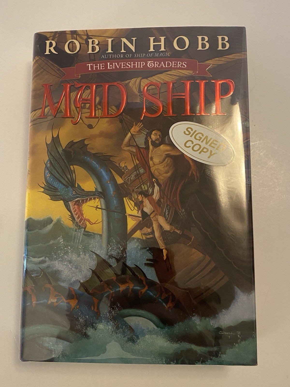 🔥 SIGNED 1st/1st Robin Hobb – Mad Ship (The Liveship Traders, Book 2) Hardcover